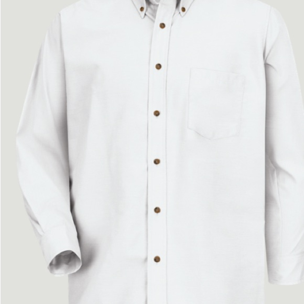 NEW - Big and Tall White Dress Shirt